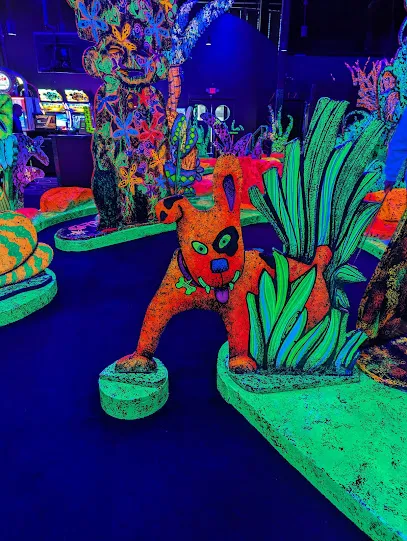Novi Putting Edge mini golf course in Novi, Michigan