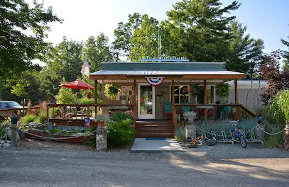 Hill & Hollow Campground & RV Park mini golf course in Pentwater, Michigan