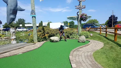 Pirate's Cove Adventure Golf mini golf course in Petoskey, Michigan