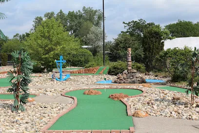 Oasis Golf Center mini golf course in Plymouth, Michigan