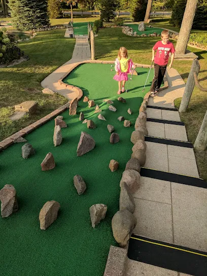 Sandy Dunes Adventure Golf mini golf course in Port Austin, Michigan
