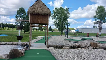 Jungle Joe's Family Fun Center mini golf course in Portage, Michigan