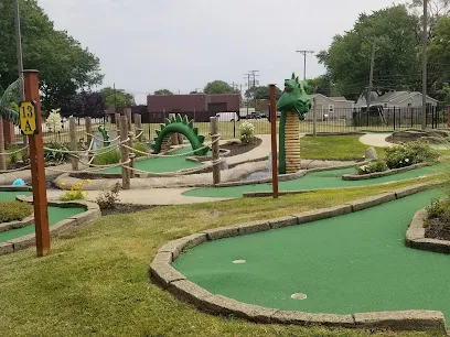 Midway Sports & Entertainment mini golf course in Taylor, Michigan