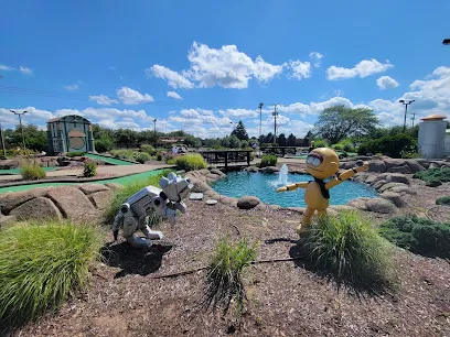 South Lanes Family Fun Center mini golf course in Three Rivers, Michigan