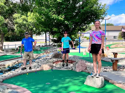 Casey's Amusement Park mini golf course in Alexandria, Minnesota