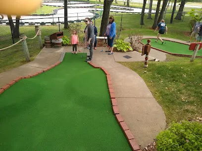 Pirate's Cove Adventure Golf mini golf course in Brainerd, Minnesota