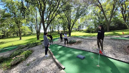 Niagara Cave mini golf course in Harmony, Minnesota