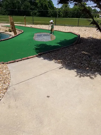 MWR Rec Plex mini golf course in Fort Leonard Wood, Missouri