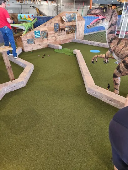Prehistoric Putt Independence mini golf course in Independence, Missouri