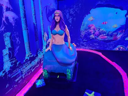 Lets Glow Putt mini golf course in Billings, Montana