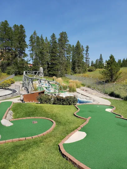 Amazing Fun Center mini golf course in Columbia Falls, Montana