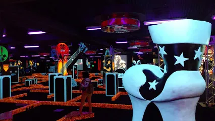 KISS World featuring KISS Mini Golf and KISS World Museum mini golf course in Las Vegas, Nevada