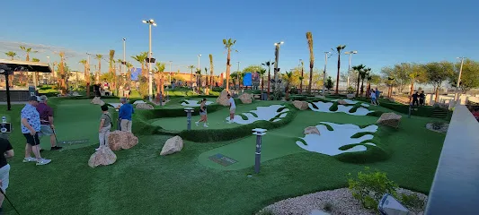 PopStroke mini golf course in Las Vegas, Nevada