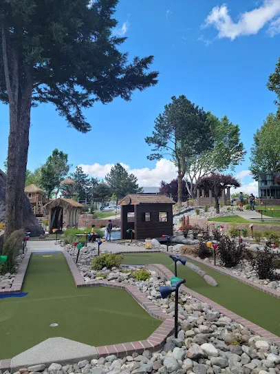 Coconut Bowl at Wild Island mini golf course in Sparks, Nevada
