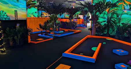 Aloha Mini Glow Golf mini golf course in Manchester, New Hampshire