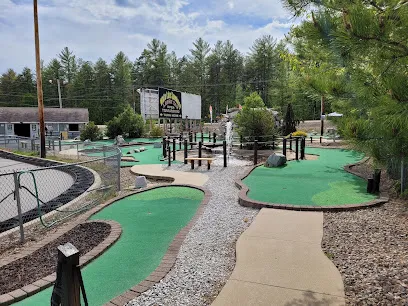 White Lake Speedway mini golf course in Tamworth, New Hampshire