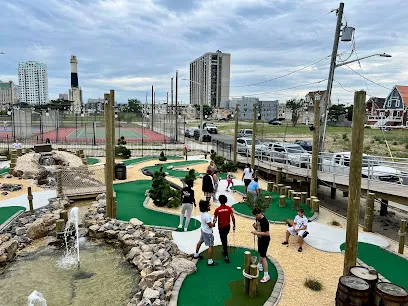 North Beach Mini Golf & Bike Rentals mini golf course in Atlantic City, New Jersey