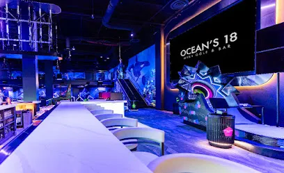 Ocean's 18 Mini Golf and Bar mini golf course in Atlantic City, New Jersey