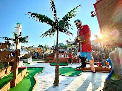 Pirates of the Golden Galleon Golf mini golf course in Ocean City, New Jersey