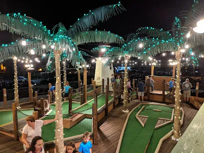 Seaport Village Golf & Seaside Speedway Go-Karts mini golf course in Ocean City, New Jersey