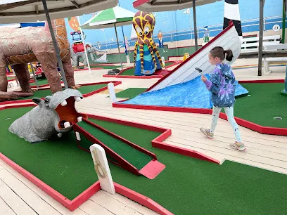 Tee-Time Golf mini golf course in Ocean City, New Jersey
