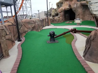 Smuggler's Quay Adventure Golf mini golf course in Seaside Heights, New Jersey