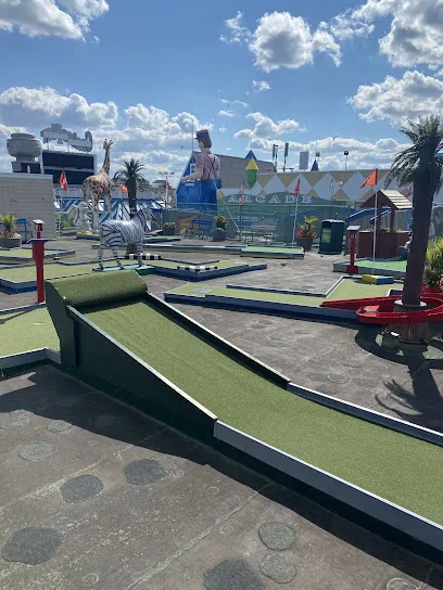 Wacky Rooftop Golf mini golf course in Seaside Heights, New Jersey