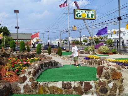 Hartland Golf & Arcade mini golf course in Ship Bottom, New Jersey