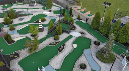 Anchor Golf Center powered by Toptracer mini golf course in Whippany, New Jersey