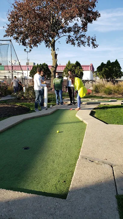 Batter Up Batting Range mini golf course in Bethpage, New York