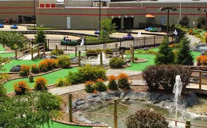 Lasertron mini golf course in Buffalo, New York