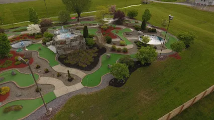 Park Avenue Sports Center mini golf course in Corning, New York