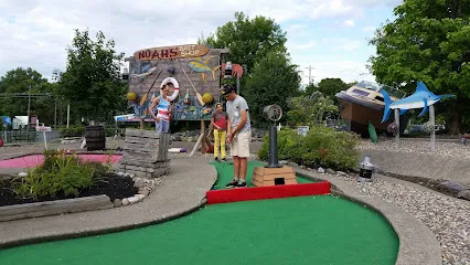 FunPlex Fun Park mini golf course in East Greenbush, New York
