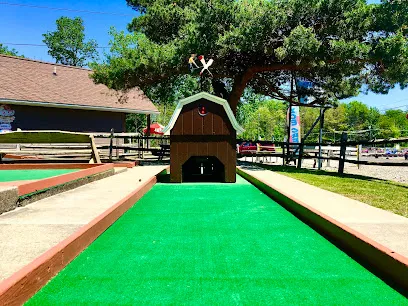Harris Hill Amusement Park mini golf course in Elmira, New York