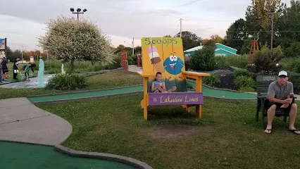 Scoops mini golf course in Fulton, New York