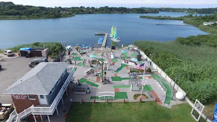Puff & Putt Mini Golf & Boat Rentals mini golf course in Montauk, New York