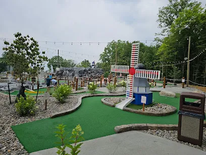 Seneca Lake Resorts mini golf course in Romulus, New York