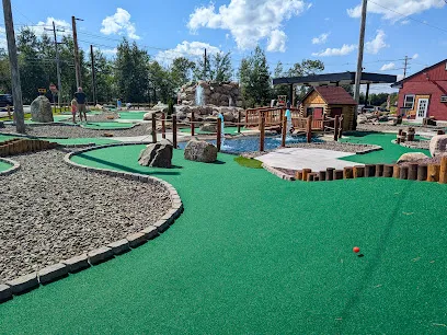 Timberjaxx Pass mini golf course in Tupper Lake, New York