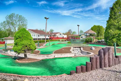 Byrncliff Golf Resort & Banquets mini golf course in Varysburg, New York