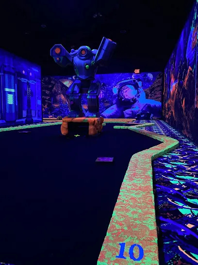 Space Adventure Mini Golf & Mirror Maze mini golf course in West Nyack, New York