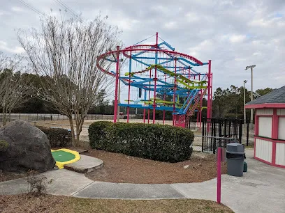 Golfin' Dolphin mini golf course in Cape Carteret, North Carolina