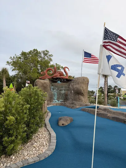 Surfs Up Mini Golf & Tiki Bar mini golf course in Carolina Beach, North Carolina