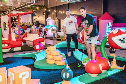 Group Therapy Pub & Playground mini golf course in Fayetteville, North Carolina