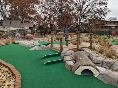 Laura E. Corn Mini Golf At Edwards Park mini golf course in Hendersonville, North Carolina