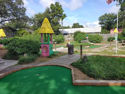 Fantasy Isle Ice Cream And Mini Golf Holden Beach NC mini golf course in Holden Beach, North Carolina