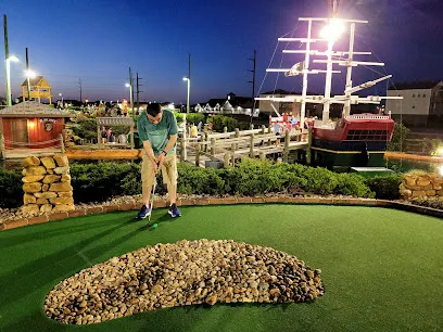 Mutiny Bay Adventure Golf mini golf course in Nags Head, North Carolina