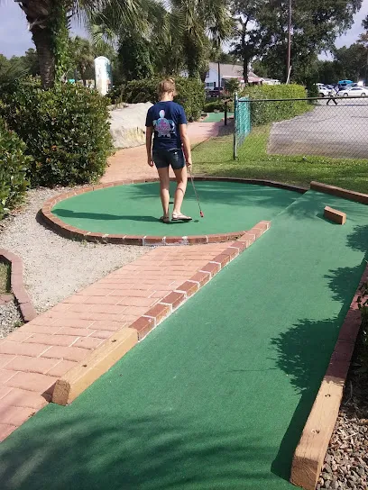 Oak Island Jungle Golf mini golf course in Oak Island, North Carolina