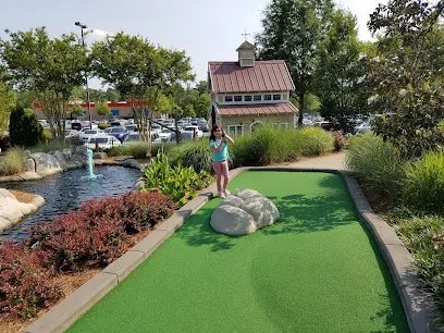 Frankie's of Raleigh mini golf course in Raleigh, North Carolina