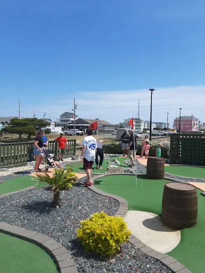 HWY 12 Amusements mini golf course in Rodanthe, North Carolina