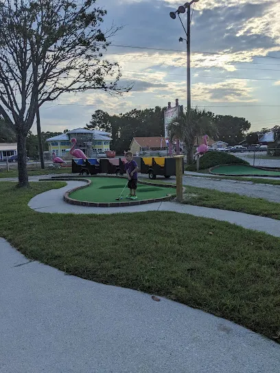Flamingo Snowballs and Mini Golf mini golf course in Supply, North Carolina